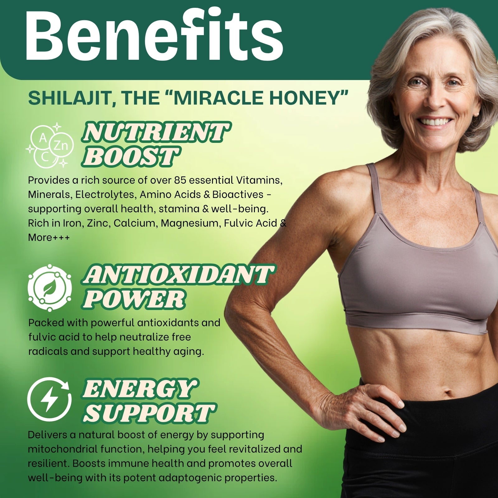 Black Gold™ Shilajit: 85+ Nutrients + Fulvic Acid