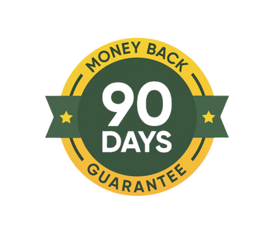 90-DAY MONEYBACK GUARANTEE